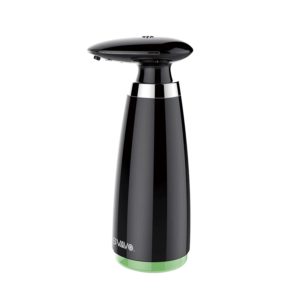 Dispensador automático de jabón de 350 ml.