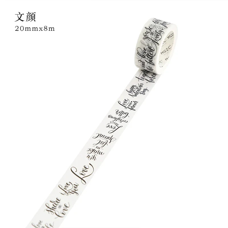 Cinta de papel Washi Vintage.