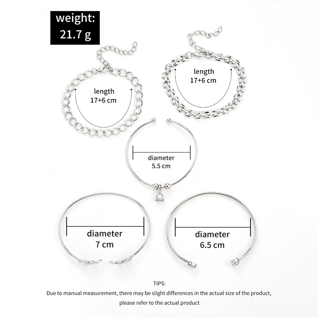 Set de pulseras bohemio.