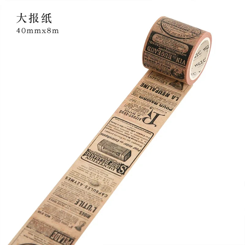 Cinta de papel Washi Vintage.