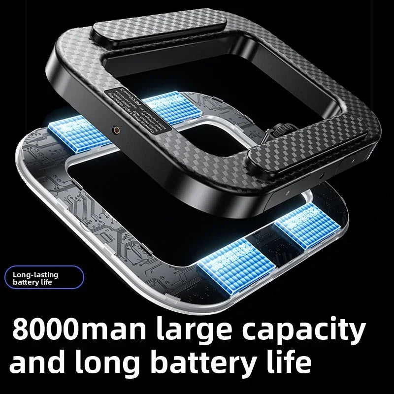 Anillo de mano portátil, luz LED.