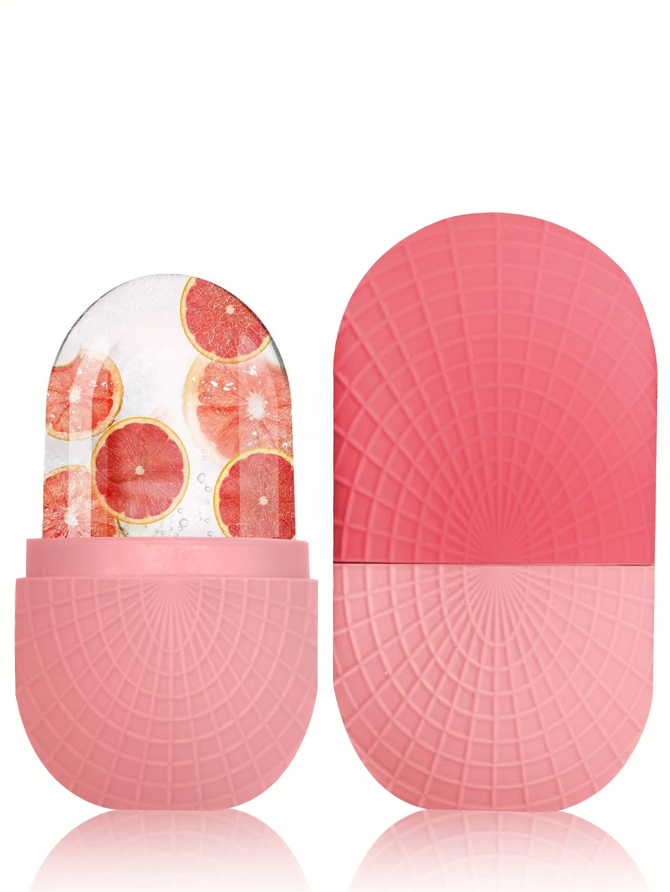 Rodillo de hielo facial.