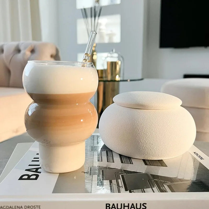 Vaso de café Pinterest.