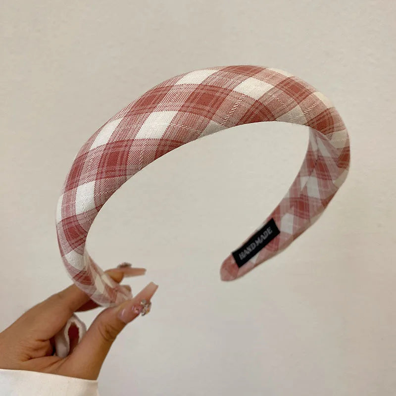 Vincha elástica Vintage para el cabello.