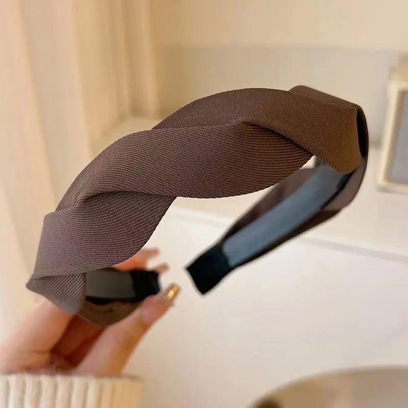 Vincha elástica Vintage para el cabello.