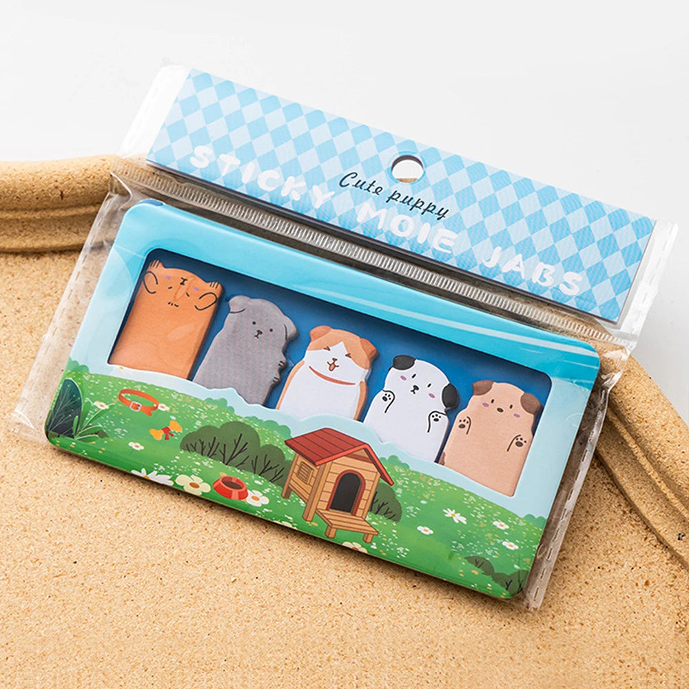 150 hojas adhesivas de animales.