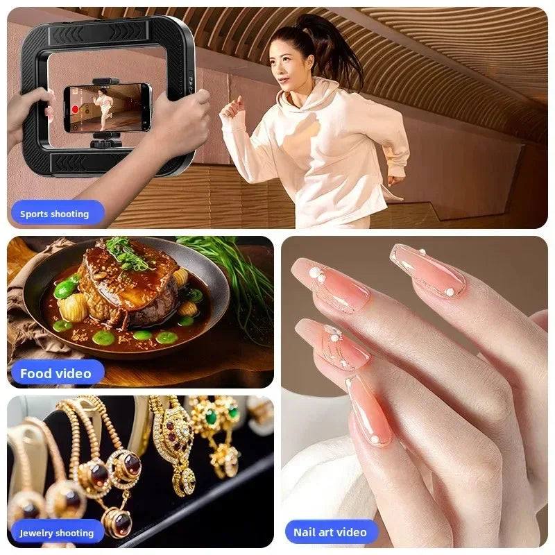 Anillo de mano portátil, luz LED.