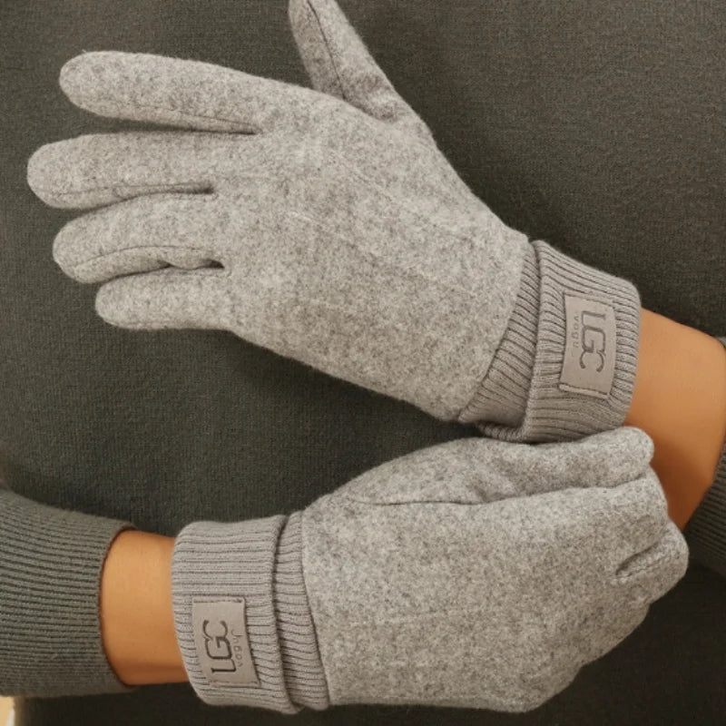 Guantes de invierno táctil.
