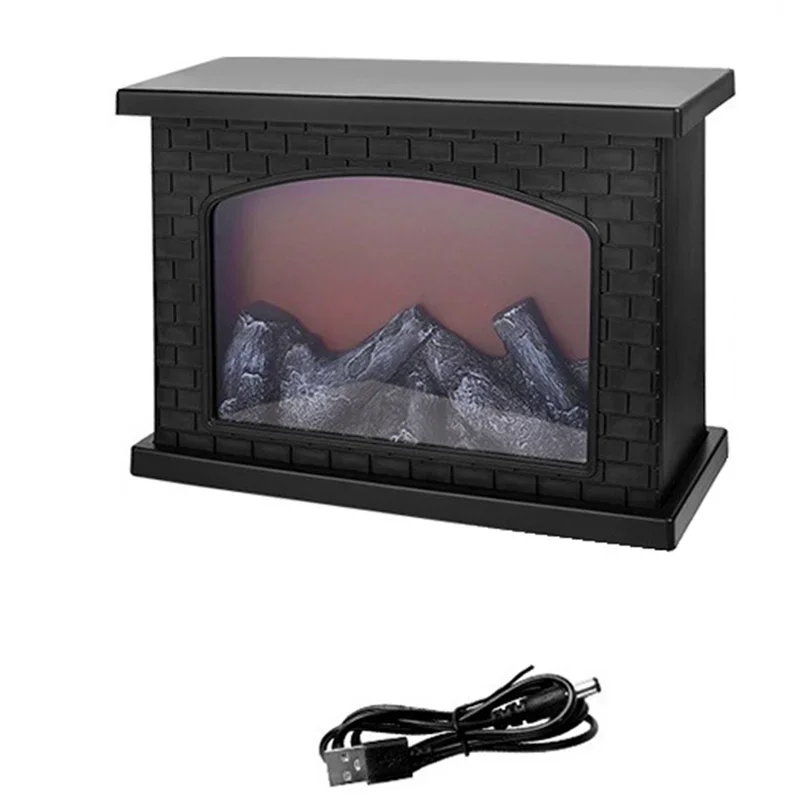 Lámpara LED para chimenea.