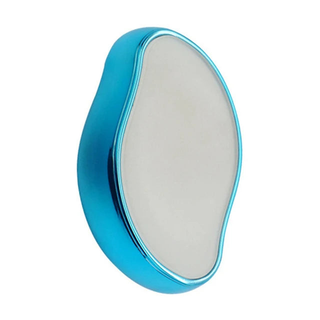 Borrador de depilación física de cristal.