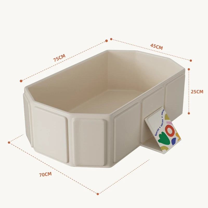 Bañera grande para bebés de 0 a 5 años.