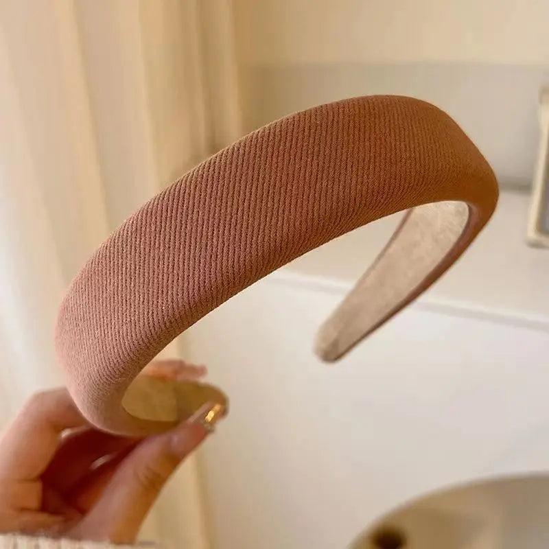 Vincha elástica Vintage para el cabello.