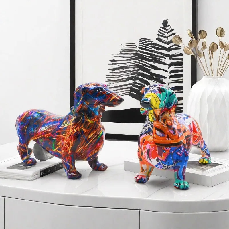 Decoración del hogar perrito.