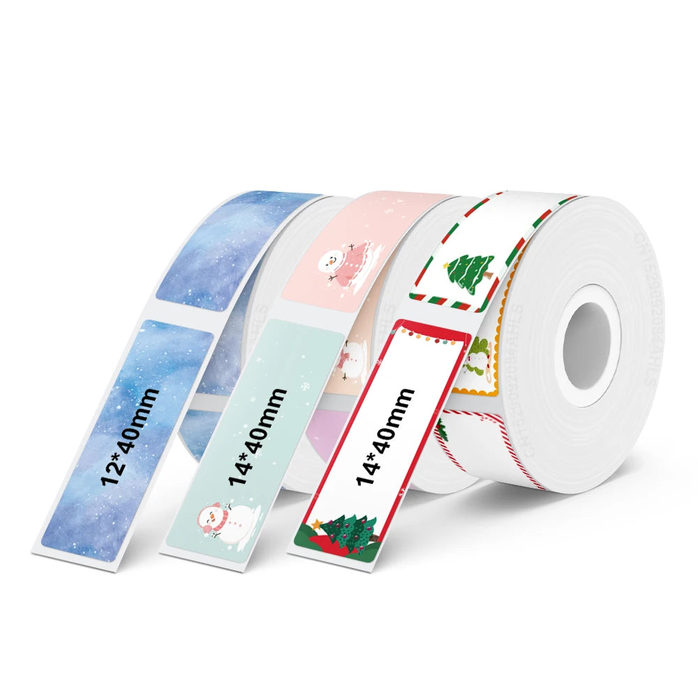 Impresora de etiquetas adhesivas portátil.