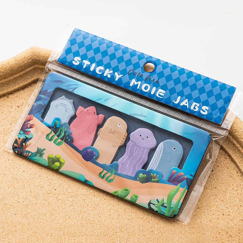 150 hojas adhesivas de animales.