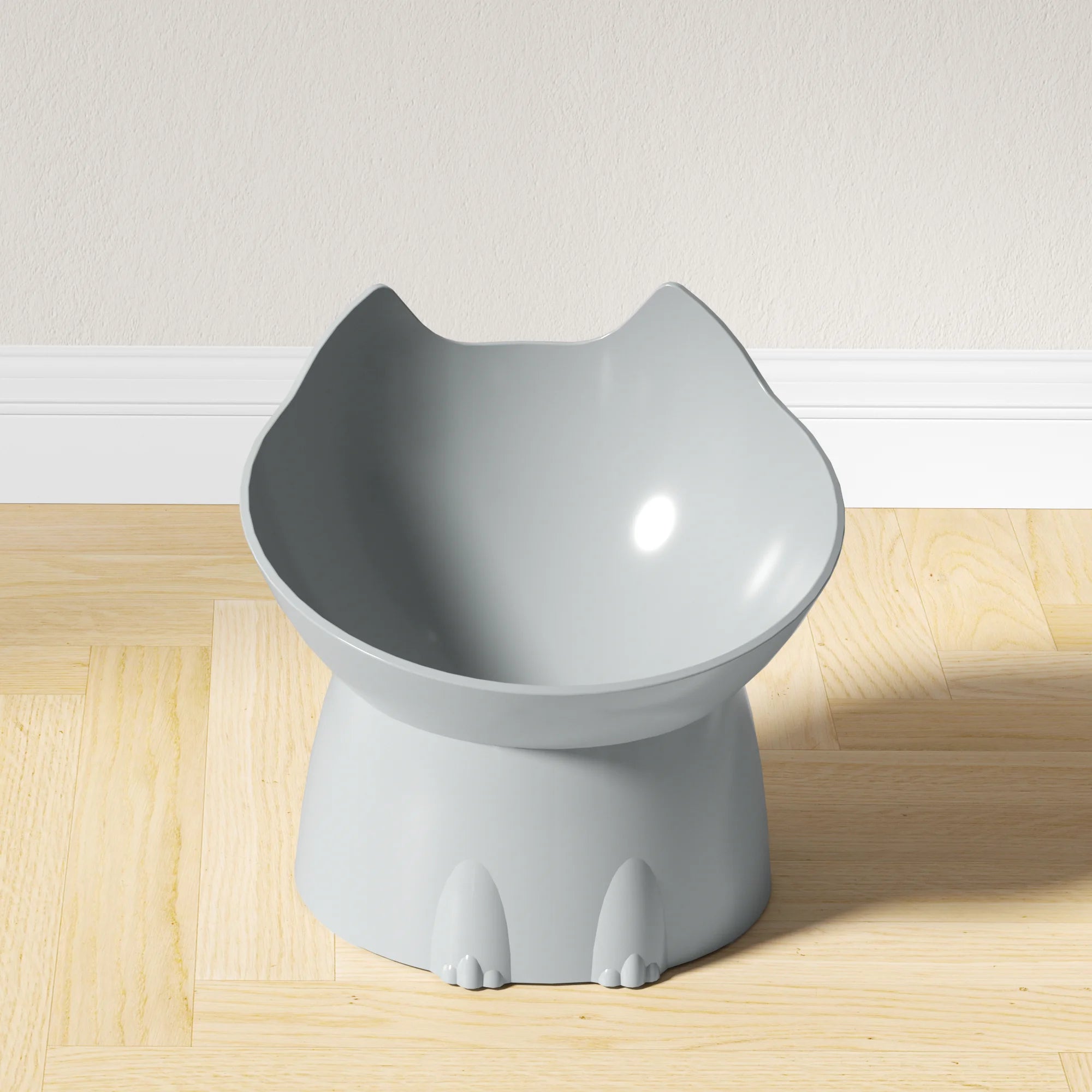 Cuenco elevado para gatos WhiskerWare.