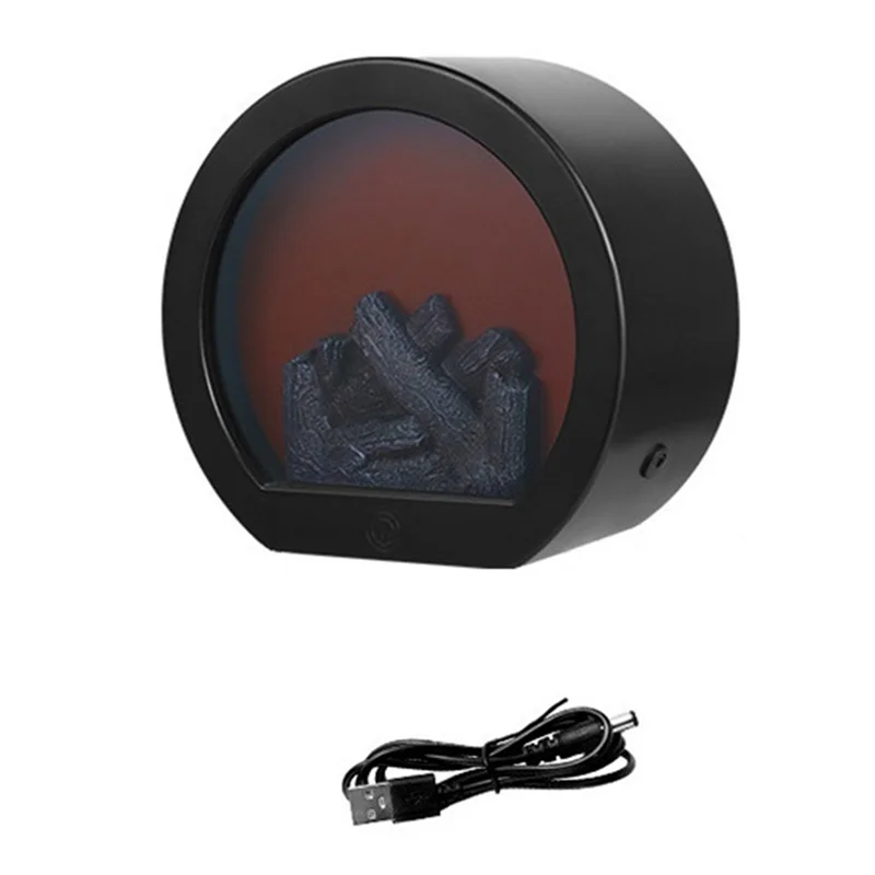 Lámpara LED para chimenea.