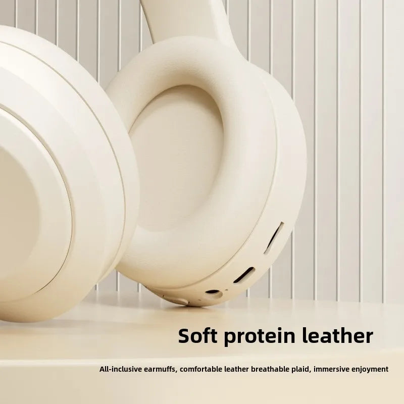 Auriculares inalámbricos Bluetooth 5,1 sobre la oreja.