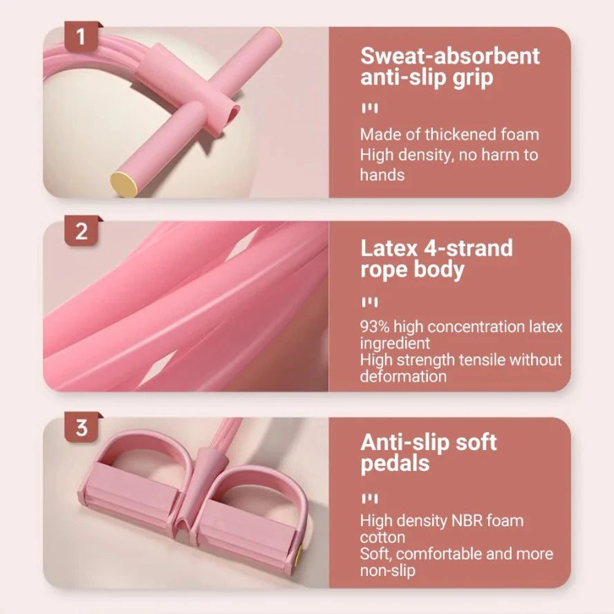 Banda de resistencia de 6 tubos.