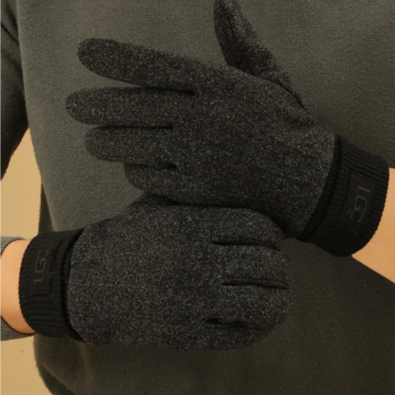 Guantes de invierno táctil.