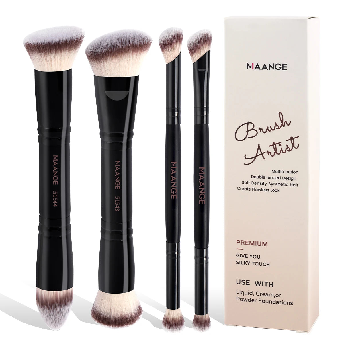 Set de brochas de maquillaje básicas Maange