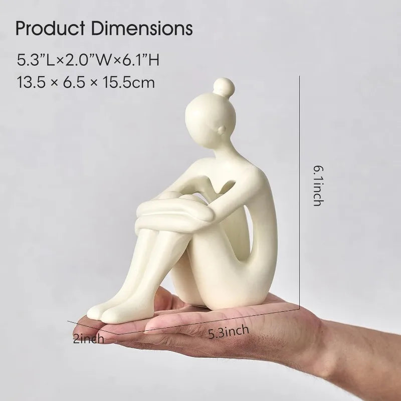 Decoración de resina abstracta.