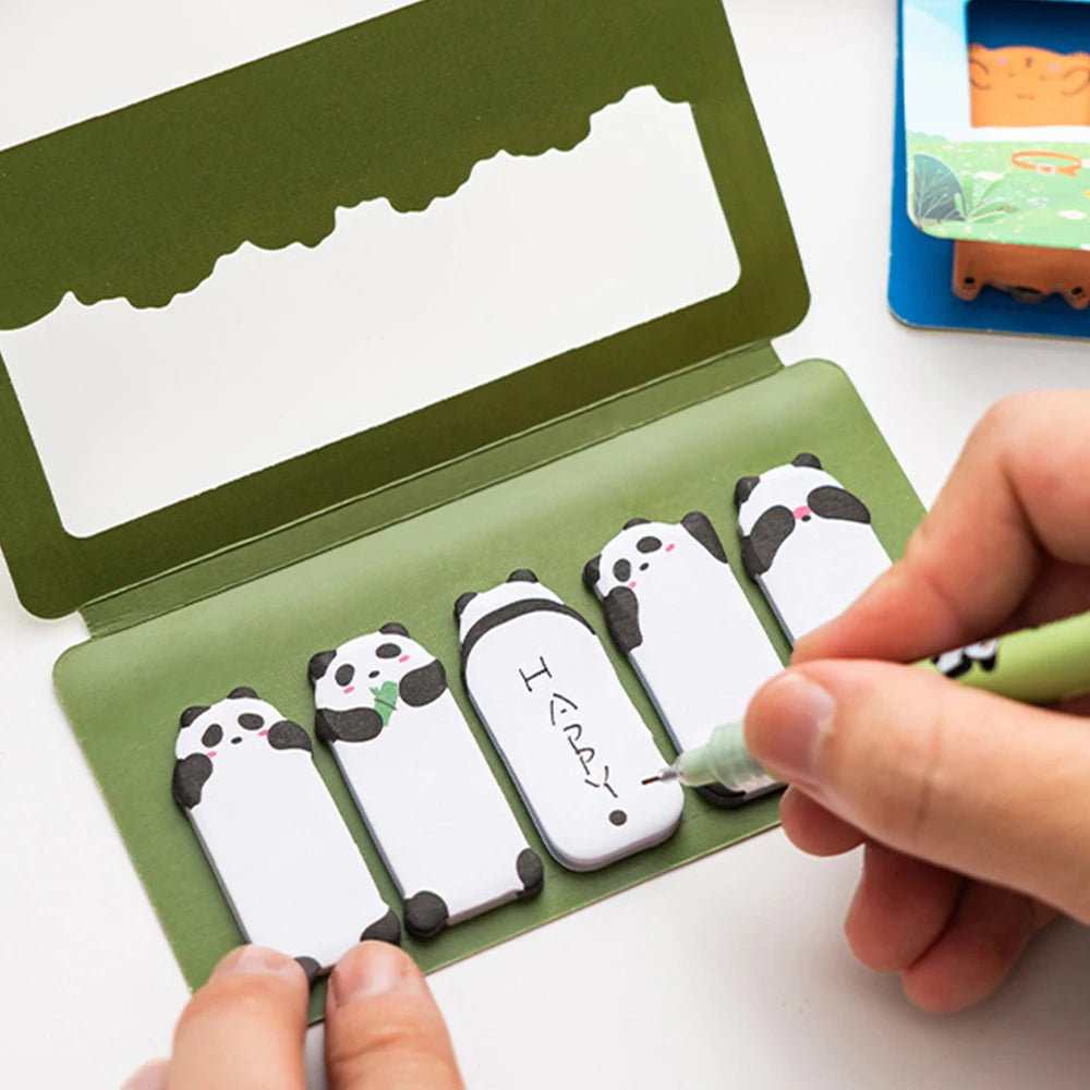 150 hojas adhesivas de animales.