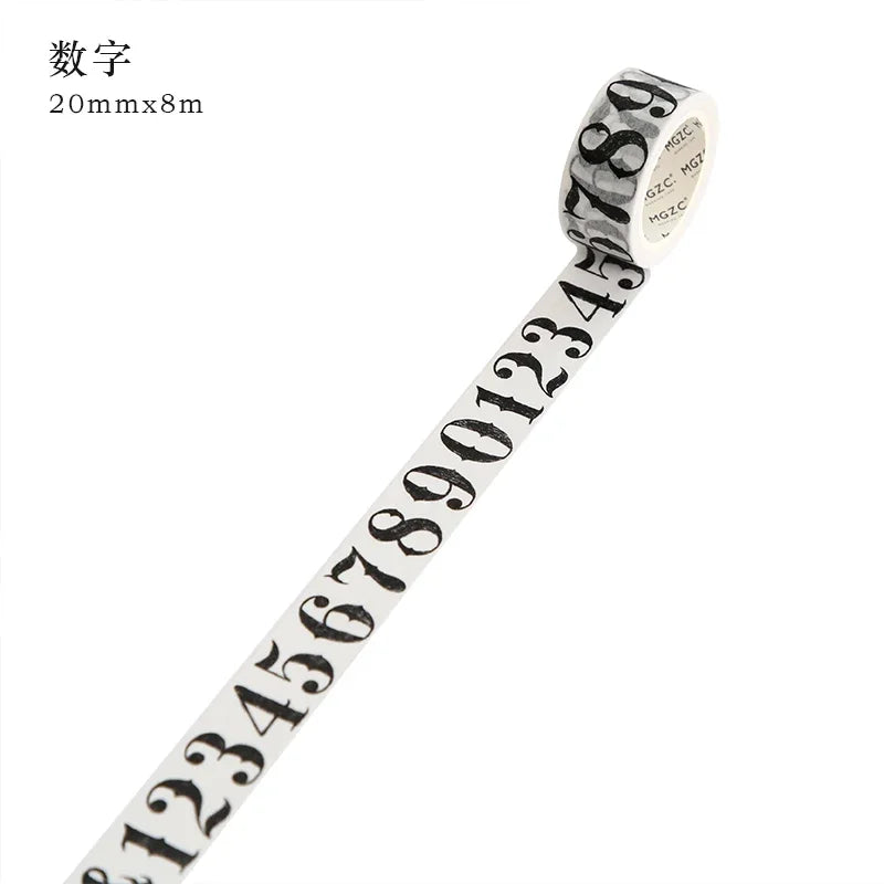 Cinta de papel Washi Vintage.