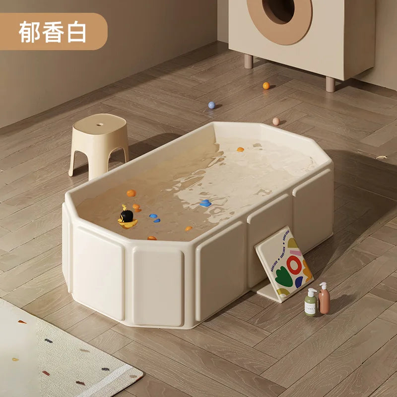 Bañera grande para bebés de 0 a 5 años.