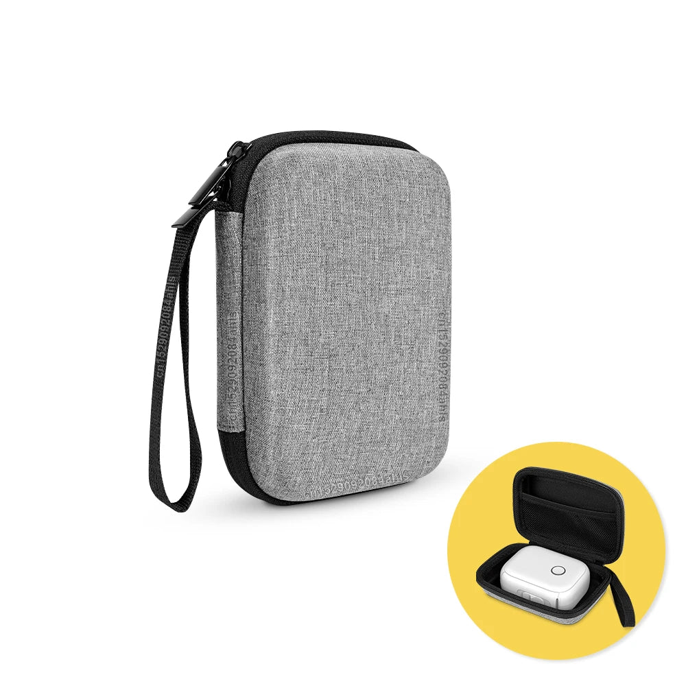 Impresora de etiquetas adhesivas portátil.