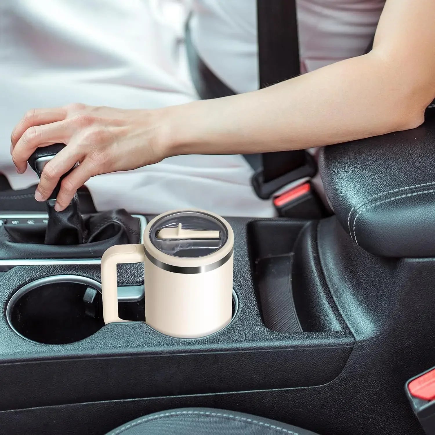 Tapa de paja abatible de 400ml para taza Stanley.